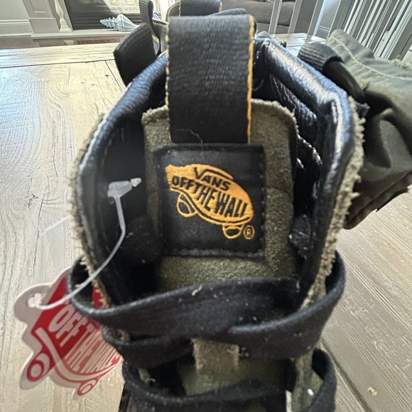 VANS Men Sk8-Hi Grape Leaf  CMMNTY Tactical Utility High Top Sneakers Sz 8.5 NEW - Picture 15 of 15